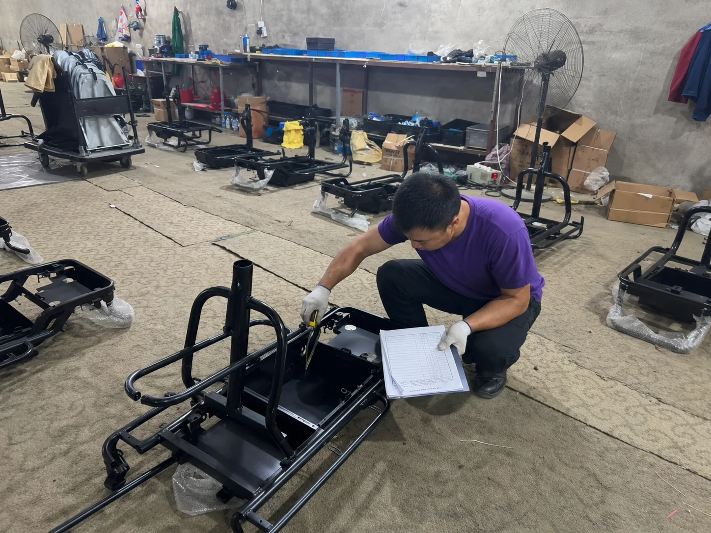 Incoming component inspection
