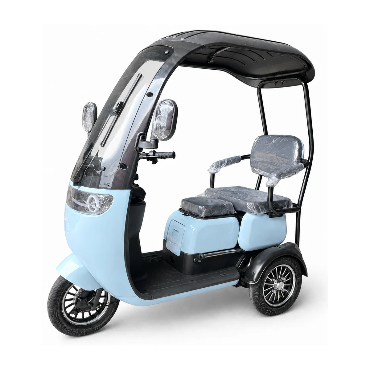 NAVERO BM Tricycle compact passagers semi-couvert