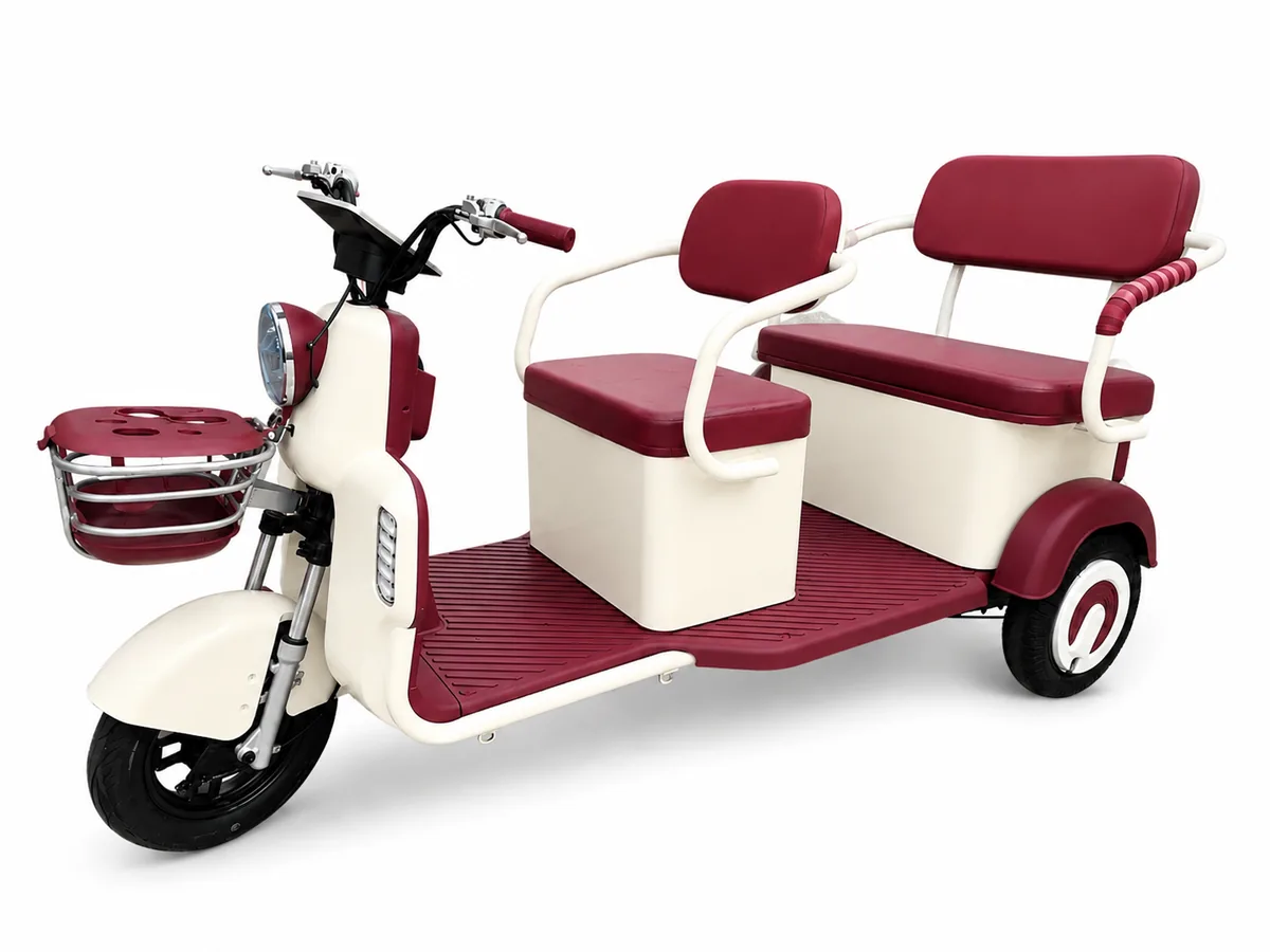 NAVERO C19 Large Double-Row Passenger Tricycle