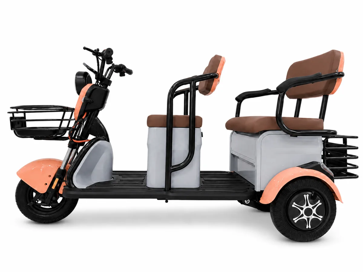 NAVERO C6 Double-Row Passenger Tricycle